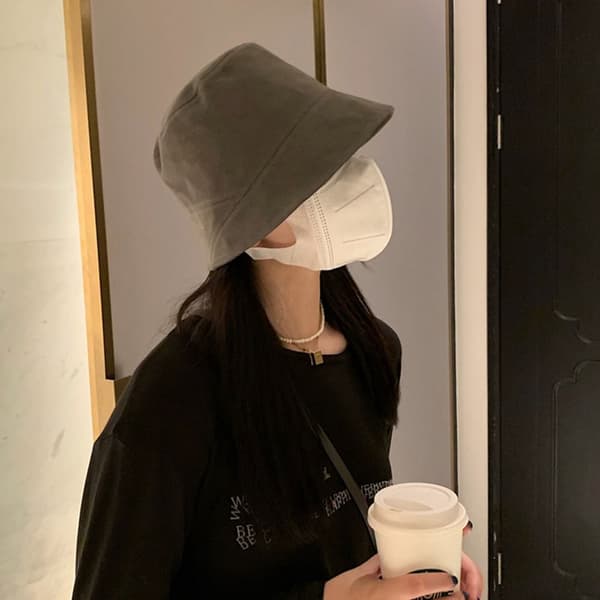 Bucket Hat Strandhatt SVART black