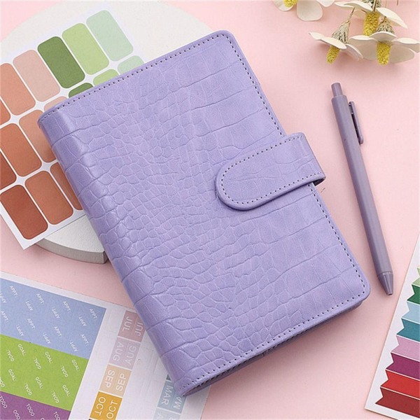 1 Stk Binder Notebook Cover Notebook Shell LILLA LILLA purple