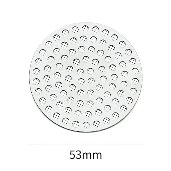 1 kpl kahvinsuodatinverkko, mesh 53 mm 53 mm 53mm