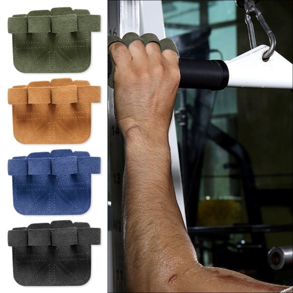 1 STK/ 1 par Tyngdlyftshandskar Palm Pad MÖRKGRÅ 1 PAR 1 dark grey 1 Pair-1 Pair
