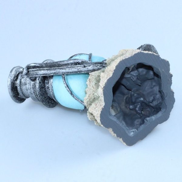 Fisktank Dekoration Fotogenlampa Dölj Dekoration Harts