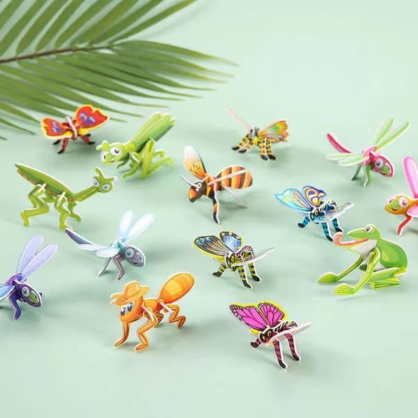 25 st Insekts-pusselbitar FLYGPLAN FLYGPLAN Airplanes