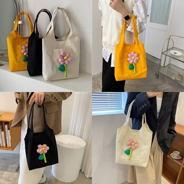 Spand Håndtasker Tote Taske SORT BLACK