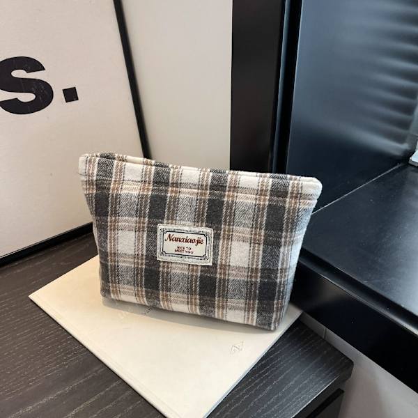 Kosmetisk väska Sminkväska KHAKI khaki