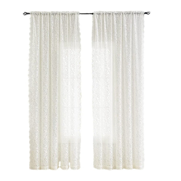 Valkoinen Tylli Verho Princess Verho 140X260CM 140x260cm