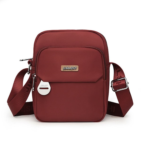 Yksi olkalaukku Crossbody laukku PUNAINEN RED