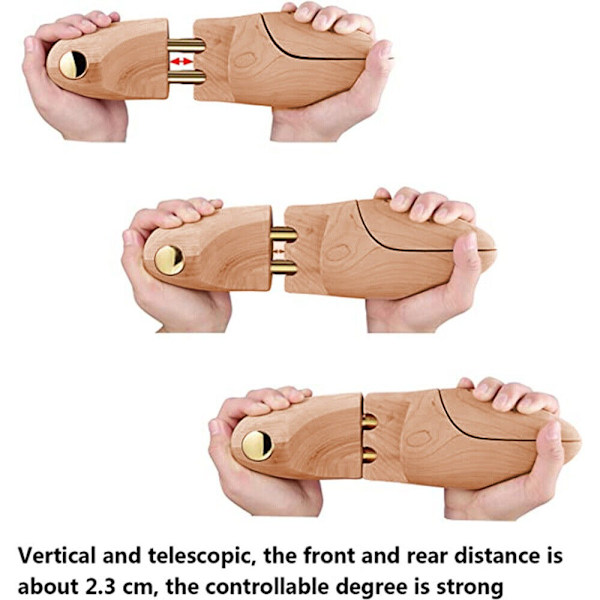 1 par skobårer for menn sko Tree Extender EU 41-42 EU 41-42
