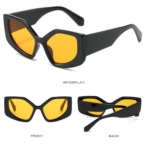 Kat Eye Solbriller Polygon Solbriller LEOPARD LEOPARD Leopard