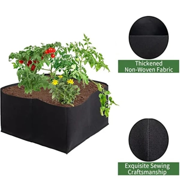 Haveplantepose Grow Bag 60X30X20CM 60x30x20cm