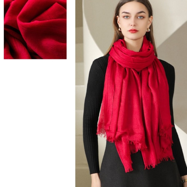 Scarf Sjalar RÖDA Red