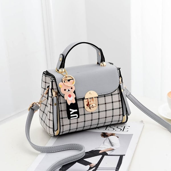 Skuldertasker Crossbody-taske GRÅ L grey L