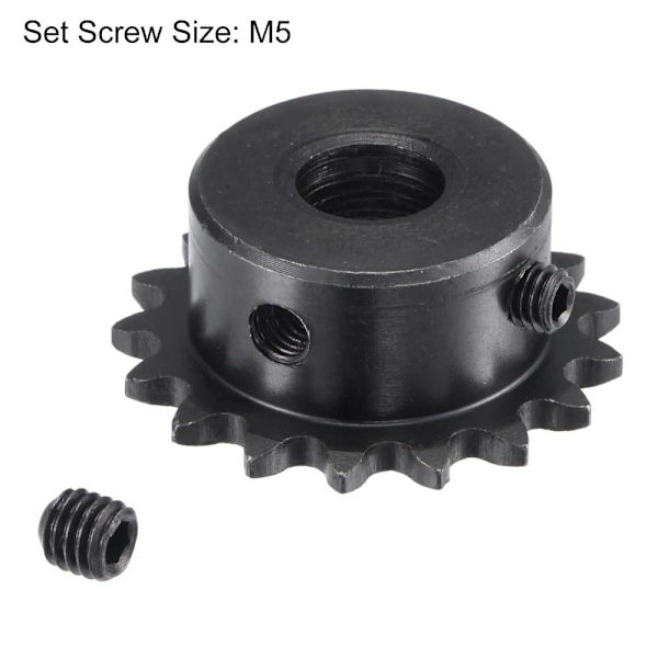 17 hammaspyörän rullan ketjupyörät 10 mm 10 mm 10mm