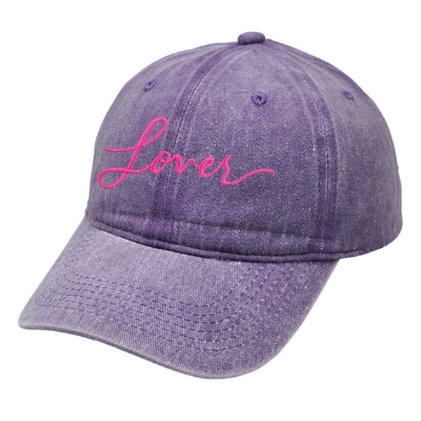 Valentine's Taylor Swift cap 1989 Broderi Dad Hat purple
