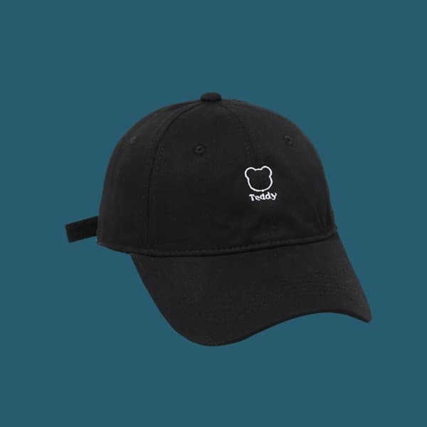 Baseballcaps Baseballhatter SVART black