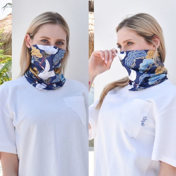 lce Silk Bandana Cool Face Scarf 9 9 9