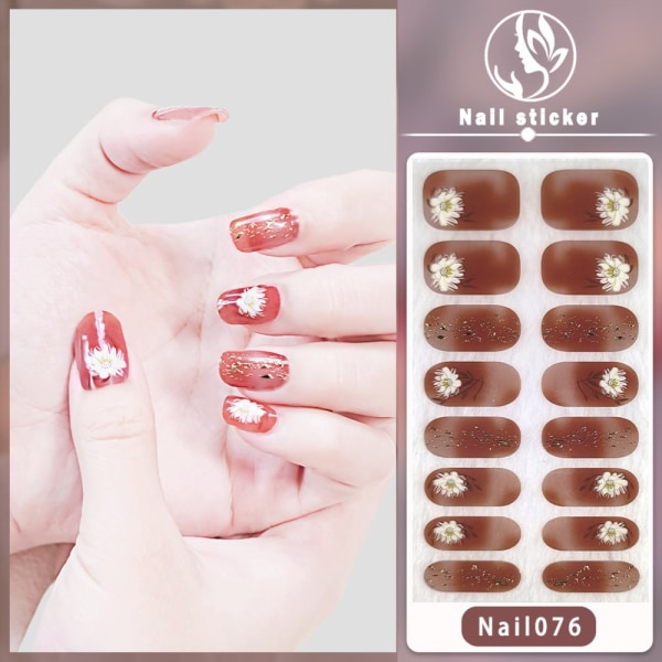 Franska Nageldekaler Nail Art Sticker 4 4 4