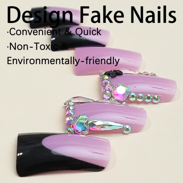 Franska Fake Nails False Nail XE-94-05 XE-94-05 XE-94-05