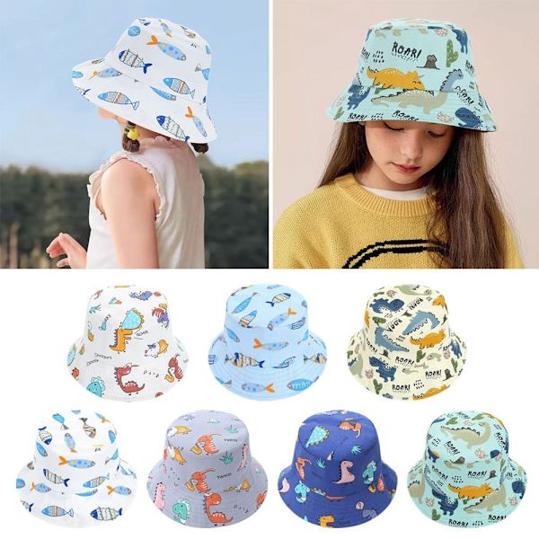 Kids Bucket Hat cap 7 7 7