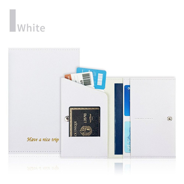 Pass Cover Dokument Case VIT White