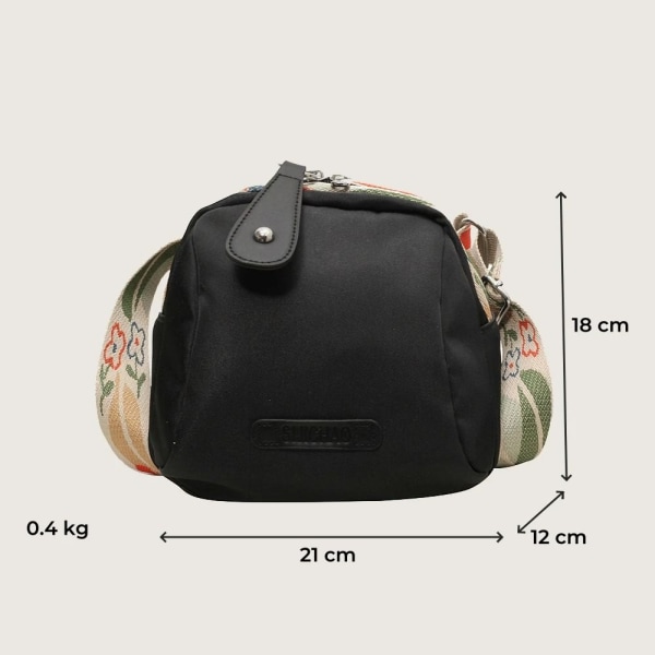 Crossbody Laukut Olkalaukku MUSTA black