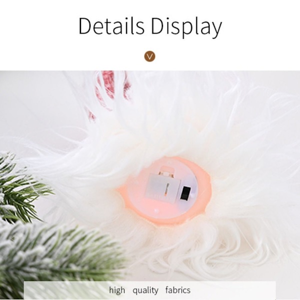Christmas Faceless Doll Joulukoristeet PUNAINEN red