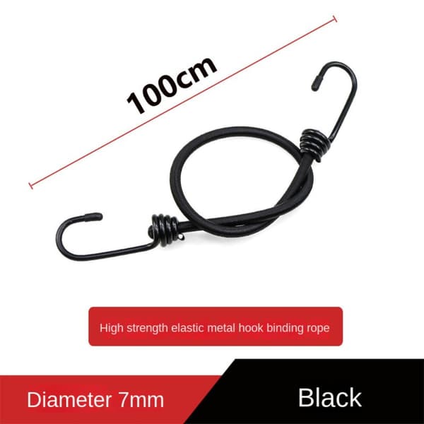 Elastiskt rep med krok, spännband 50CM 50cm