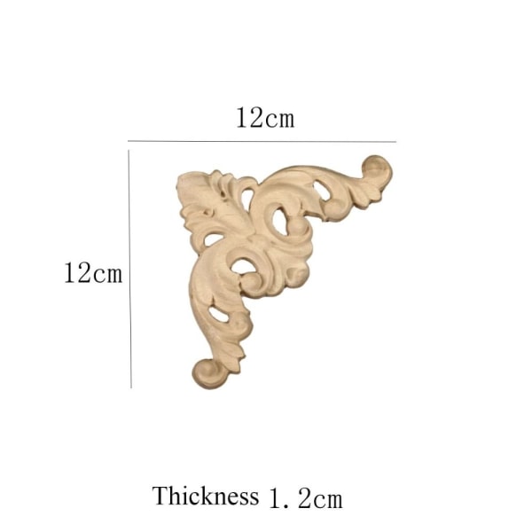 Treskårne håndverk Trefigurer Håndverk 9X9X1.0CM5 5 9x9x1.0cm5