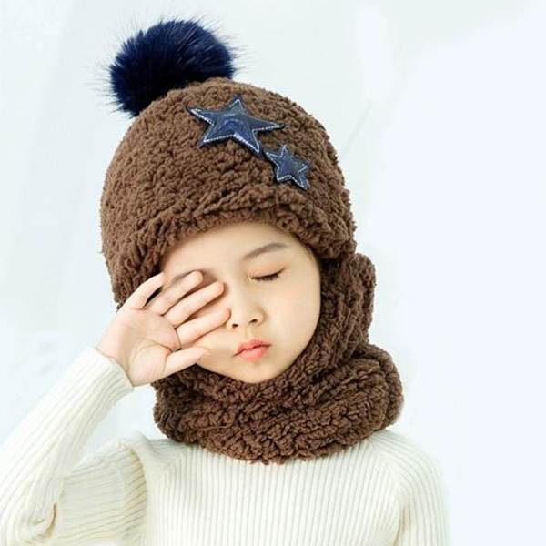 Coral Velvet Cap Barn Kepsar KAFFE coffee