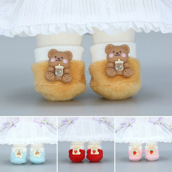 Doll Pehmo Kengät Cute Rabbit Kengät PUNAINEN PUNAINEN Red