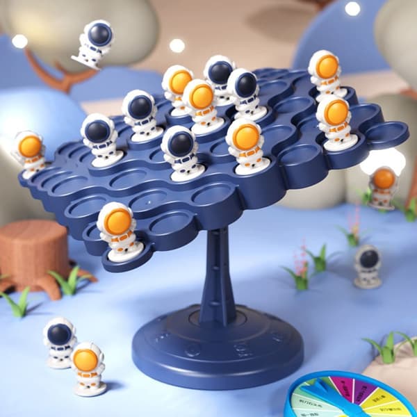 Balanse Tre Leke Balansebrett Spill ROMMANN-02 ROMMANN-02 Spaceman-02