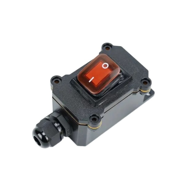 Inline Strømledningsbryter Marine Vippebryter 1 HODE 110V/220V 1 Head 110V/220V