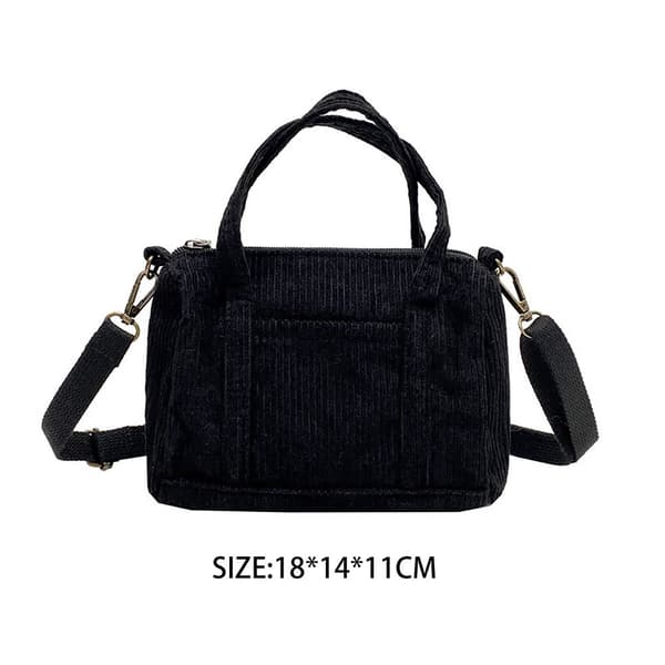 Sling Axelväskor Messenger Bag SVART BLACK