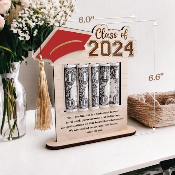 Graduation Money Holders Graduation Card SVART black