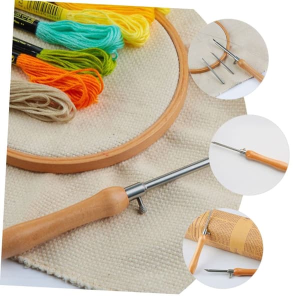 Broderipen til sting, Strikkebroderipen, Broderinål