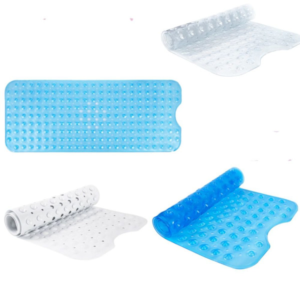 Bademåtte Brusemåtte BLÅ blue