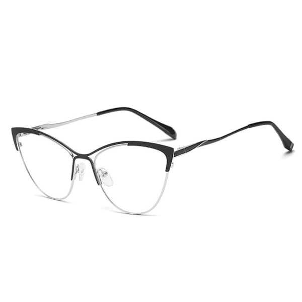 Anti-blåt lys briller Firkantede briller SORT SØLVSTIL 1 Black silverStyle 1