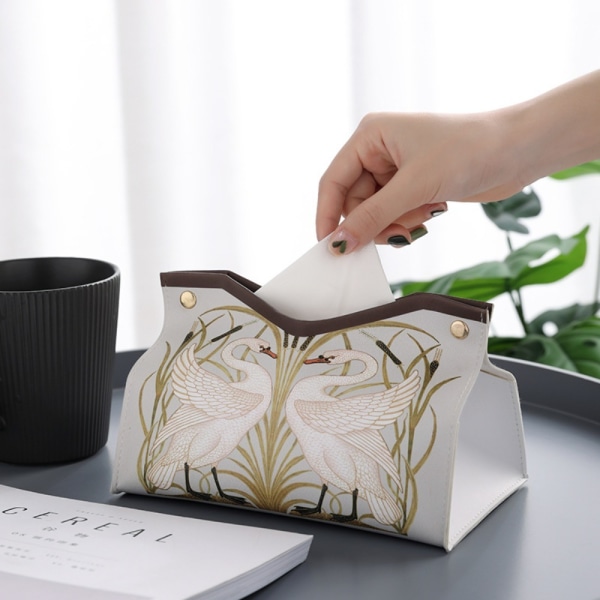 Tissue Box Floral Paint Tissue Box C C C