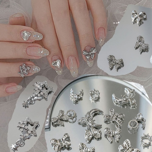 5 kpl 3D Nail Art Kynsikorut M2394 M2394 M2394