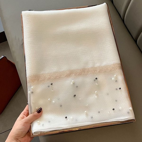 90x90cm Pearl Scarf Sidenscarf 3 3 3