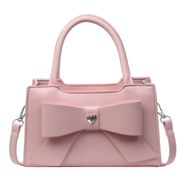 Sweet Style Bowknot Taske Top-Handle Tasker SORT-ROSA SORT-ROSA