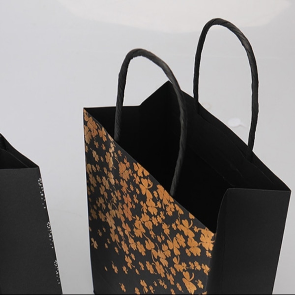 6 st Kraftpappers presentpåse Festförpackningspåsar C C C