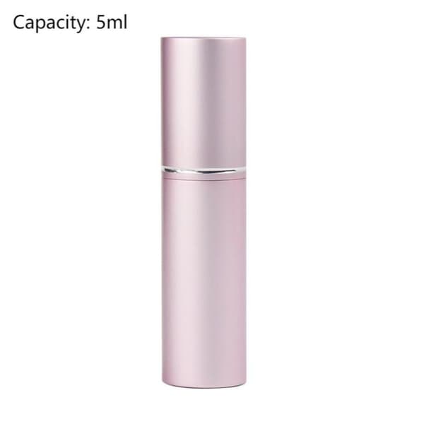 5 ml hajuvesisuihkepullo nestesäiliö HOPEA silver