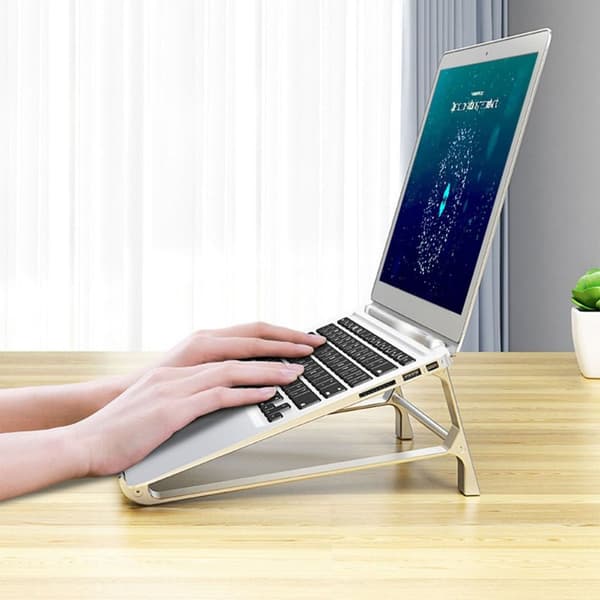 Laptopstativ Laptopholder SØLV Silver