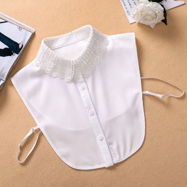 Falsk krage Avtagbar falsk krage WHITE2 WHITE2 white2
