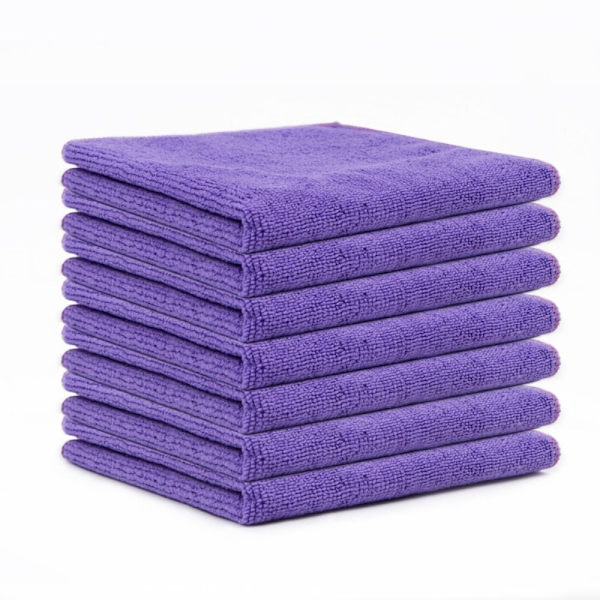 Mikrokuituinen puhdistusliina Rasvankestävä pyyhkimisrätti PURPURIA purple