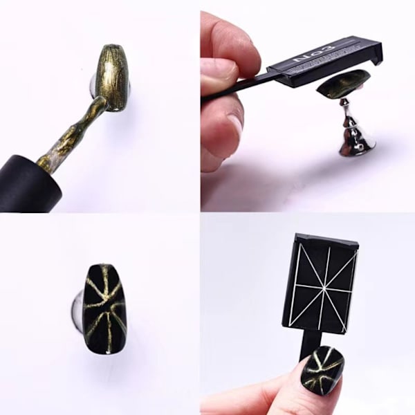 5 Stk/Sæt Magneter Stangjern Absorptionsværktøj Polish Magnetic Stick