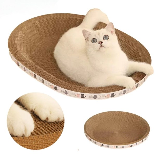 Cat Scratcher slipekloeleker INNE 3KGOVAL OVAL Within 3KGOval