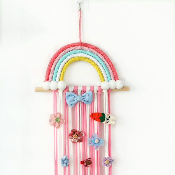 2 Stk Hængende smykker Organizers Hårsløjfe Organizer Hårklemme 2 Pcs