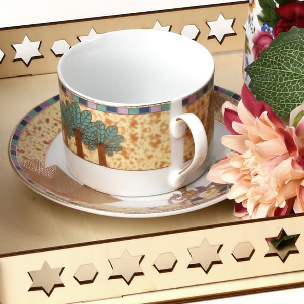 EID-puinen tarjotin Ramadan Kareem -ruokien esillepanoon E E