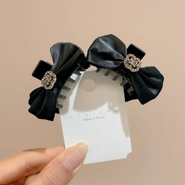 1 pari Bowknot Hair Clip Side -hiusneula I I I